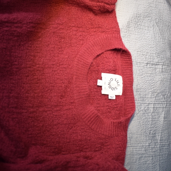 Raspberry Puff Sweater - Picture 3 of 7